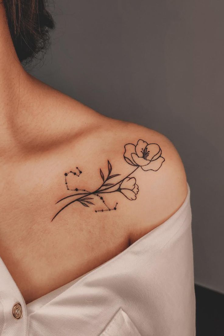 tattoo ideas for woman shoulder 0038