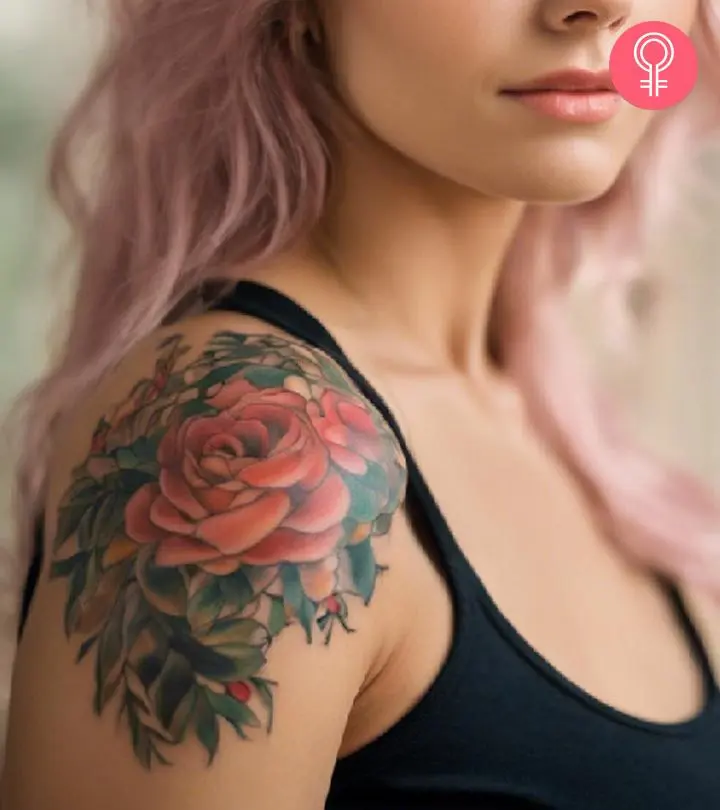 tattoo ideas for woman shoulder 0049