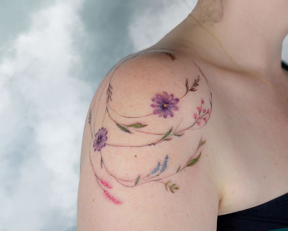 tattoo ideas for woman shoulder 0082