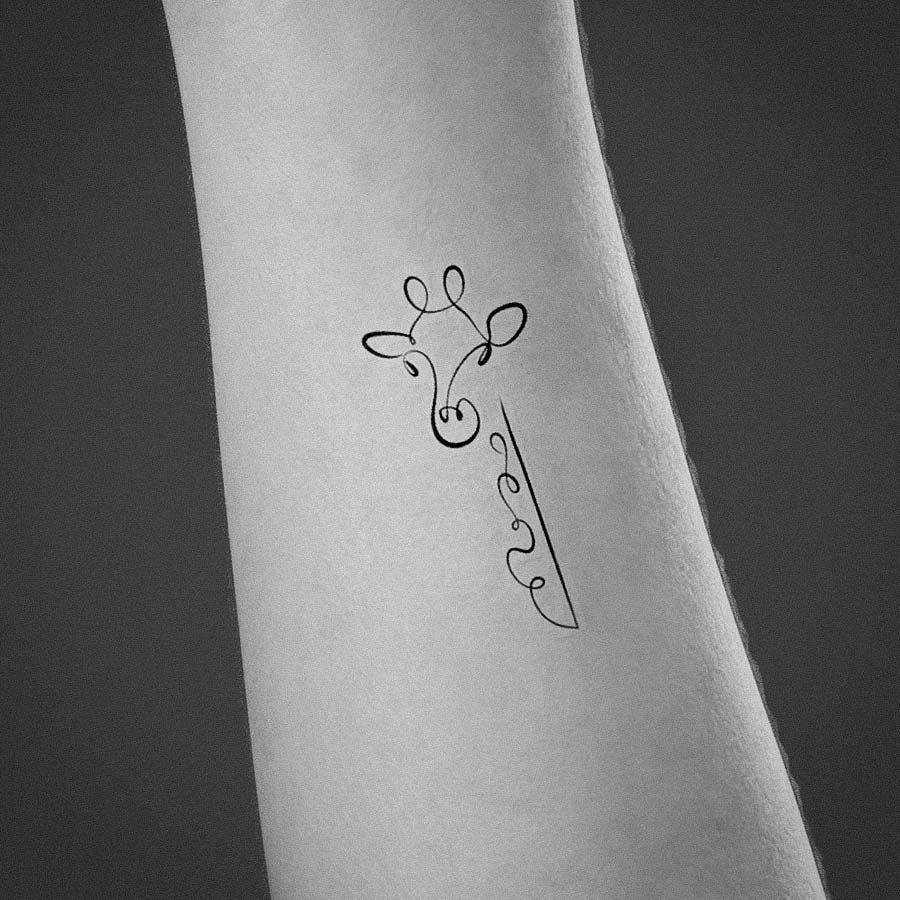 tattoo ideas giraffe 0020