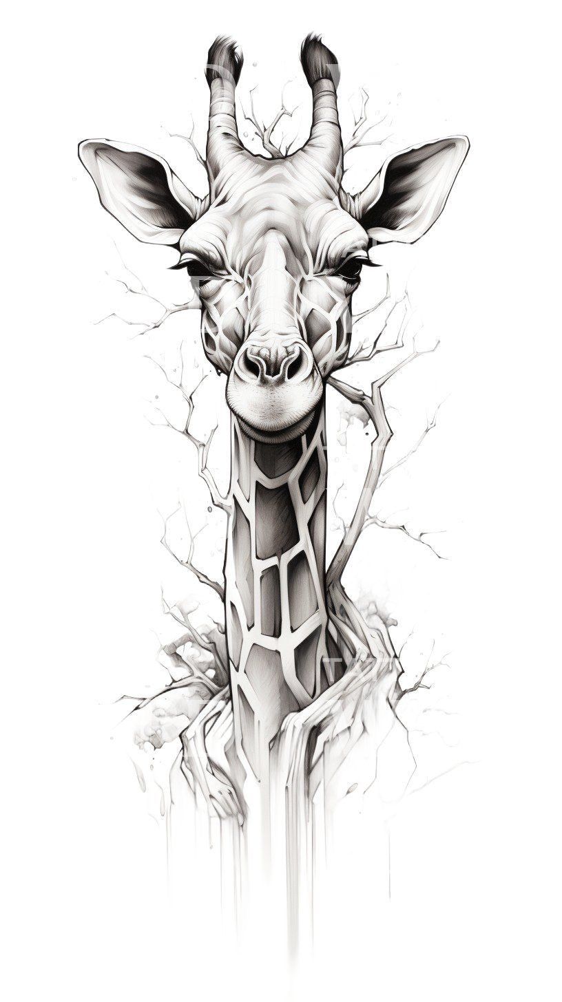 tattoo ideas giraffe 0036