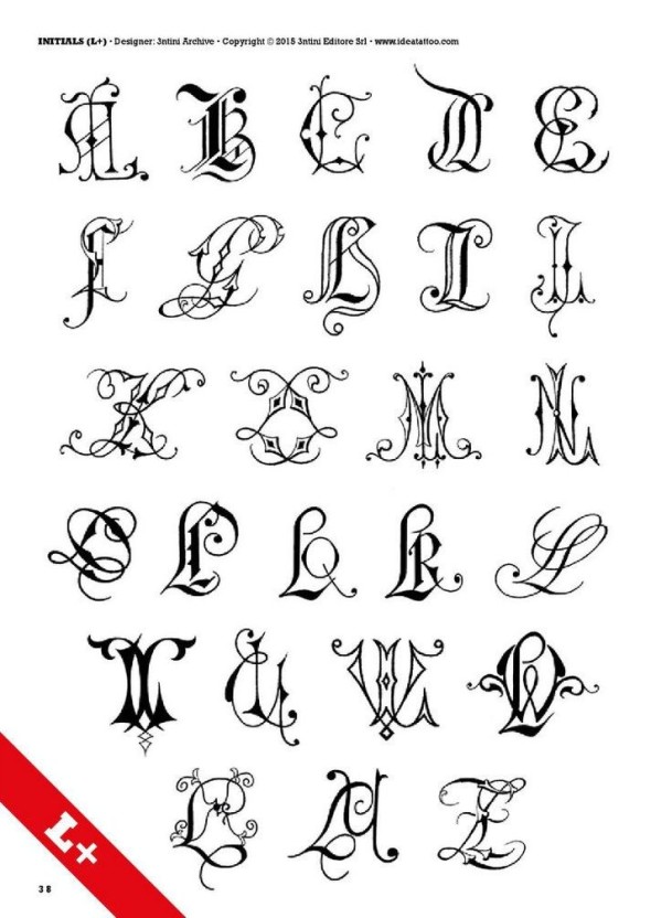 tattoo ideas initials 0066