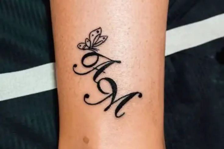 tattoo ideas initials 0089