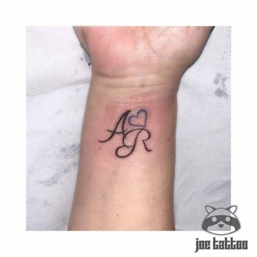 tattoo ideas initials 0091