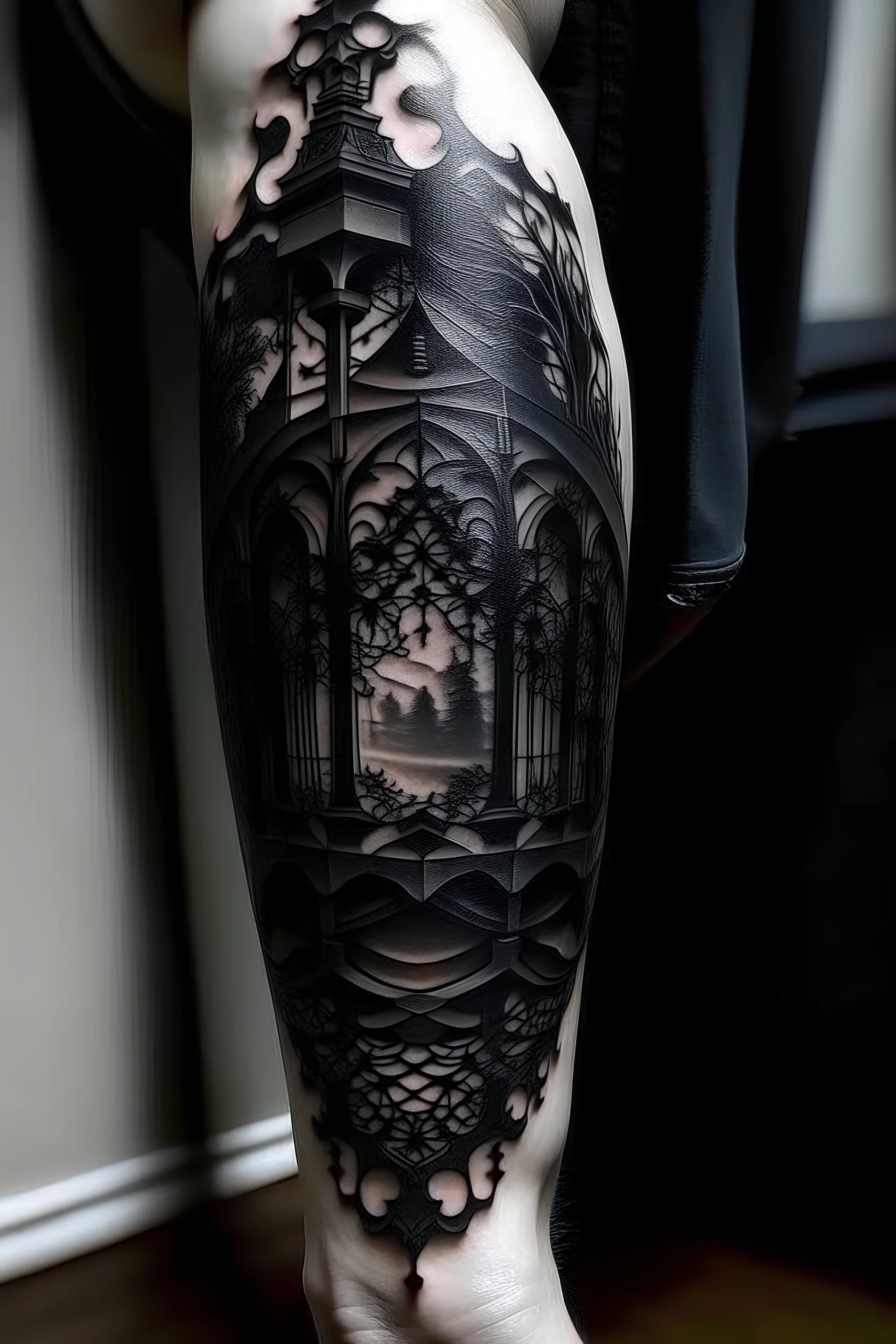 tattoo ideas leg calf 0056