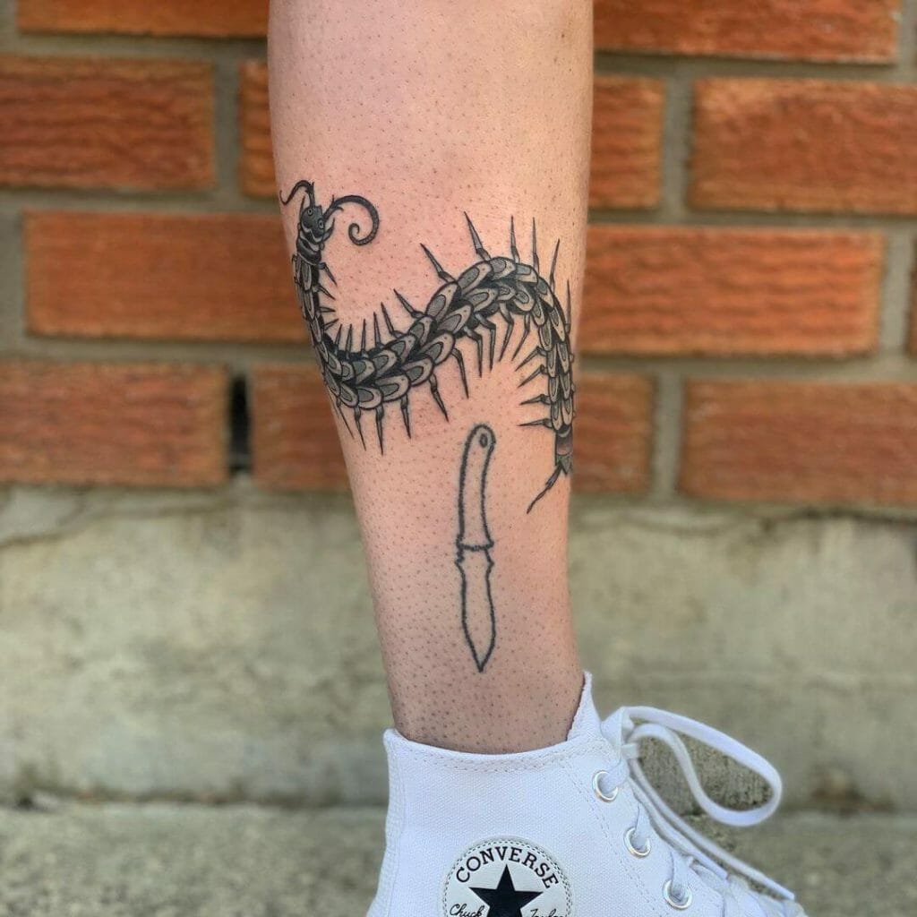 tattoo ideas leg calf 0090