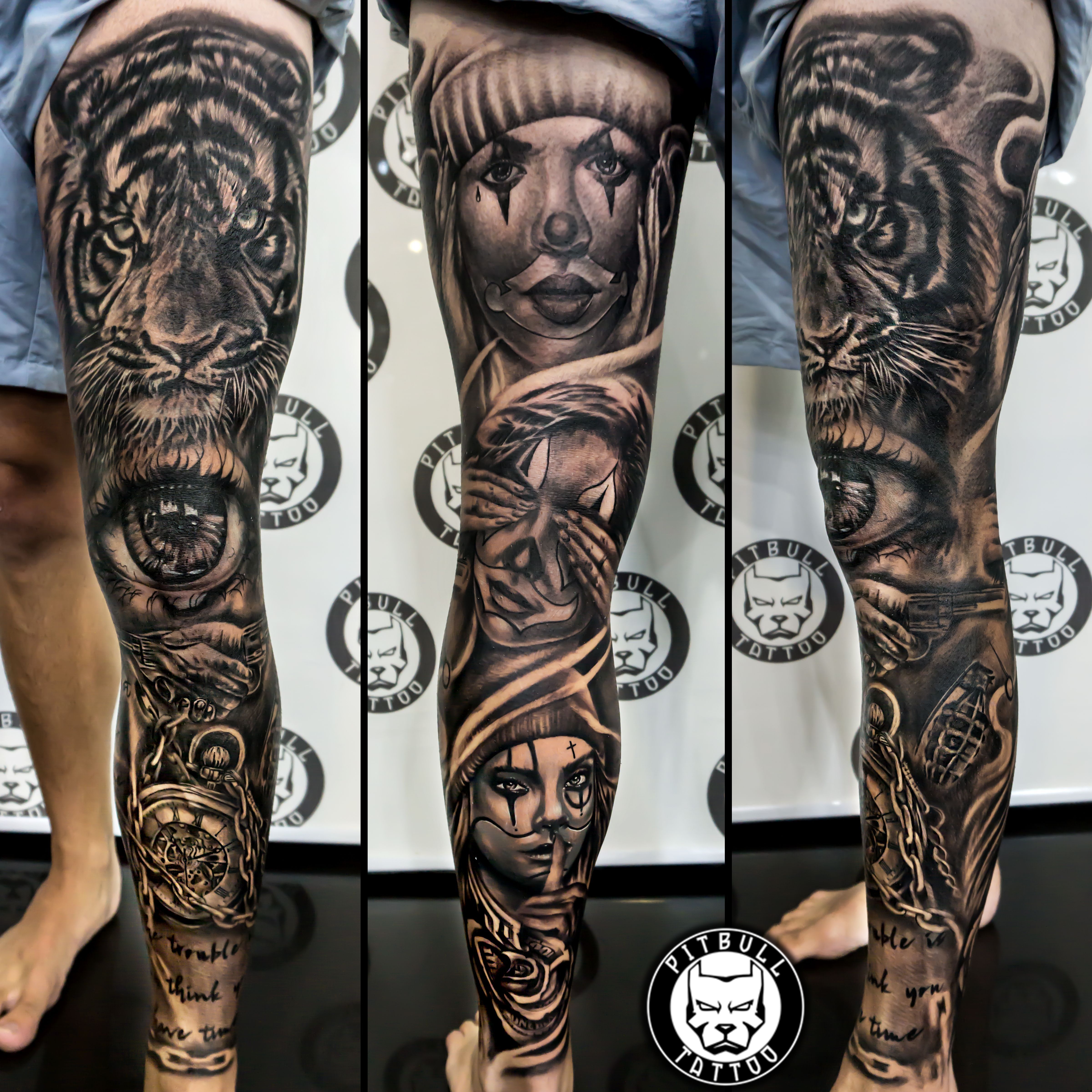 tattoo ideas leg sleeve 0015