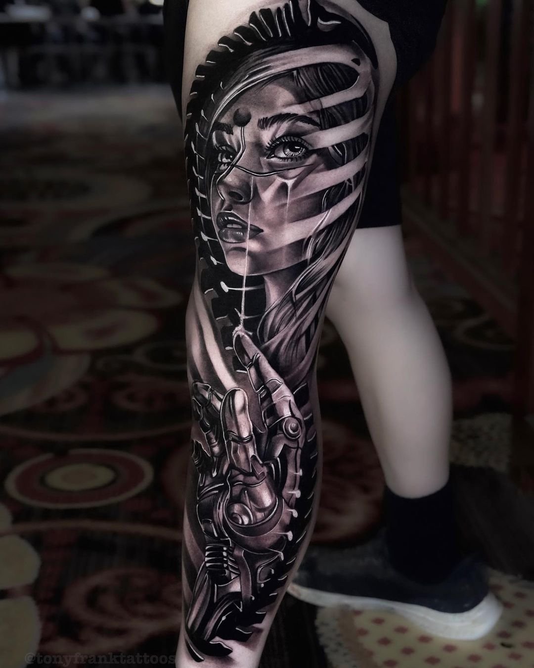 tattoo ideas leg sleeve 0018