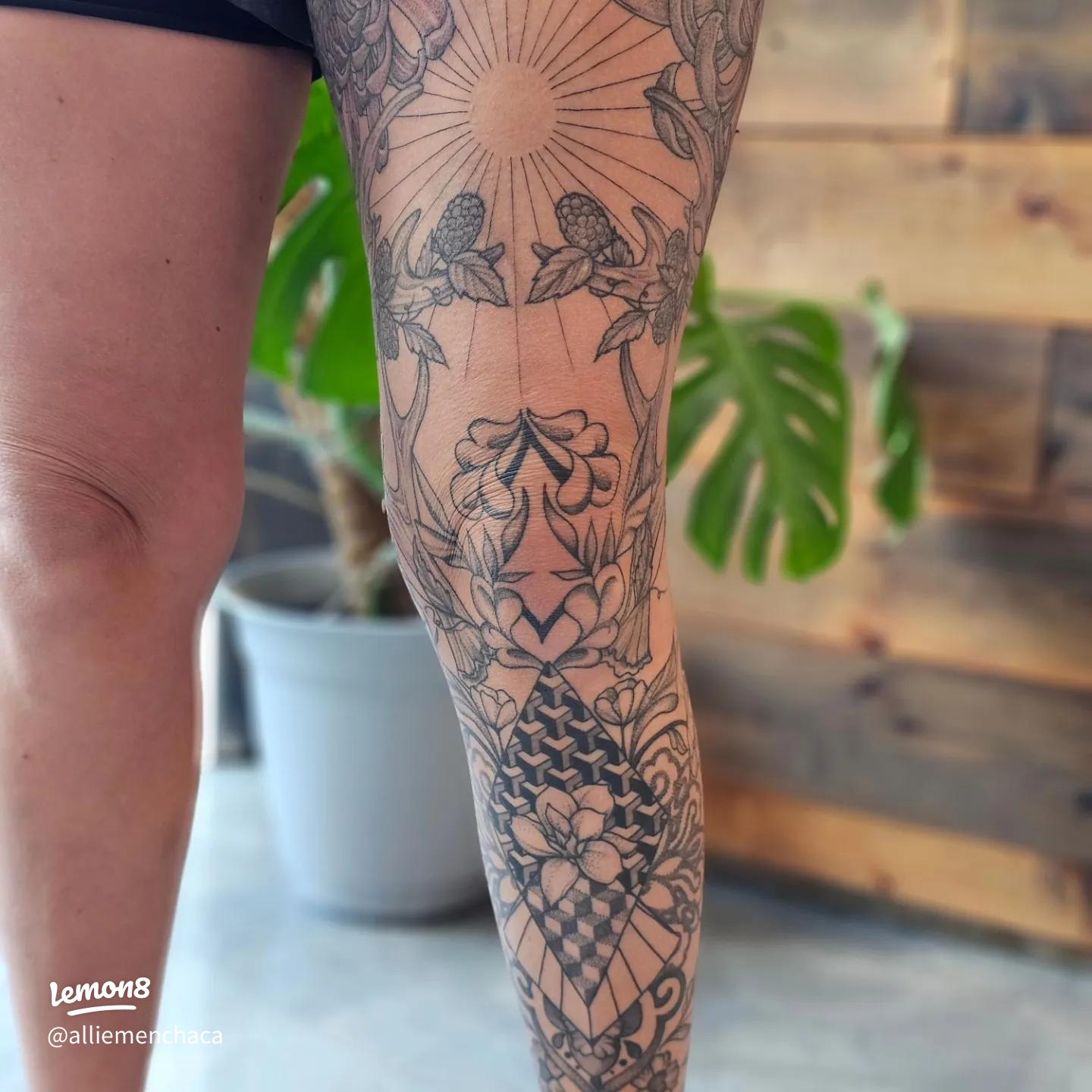 tattoo ideas leg sleeve 0072