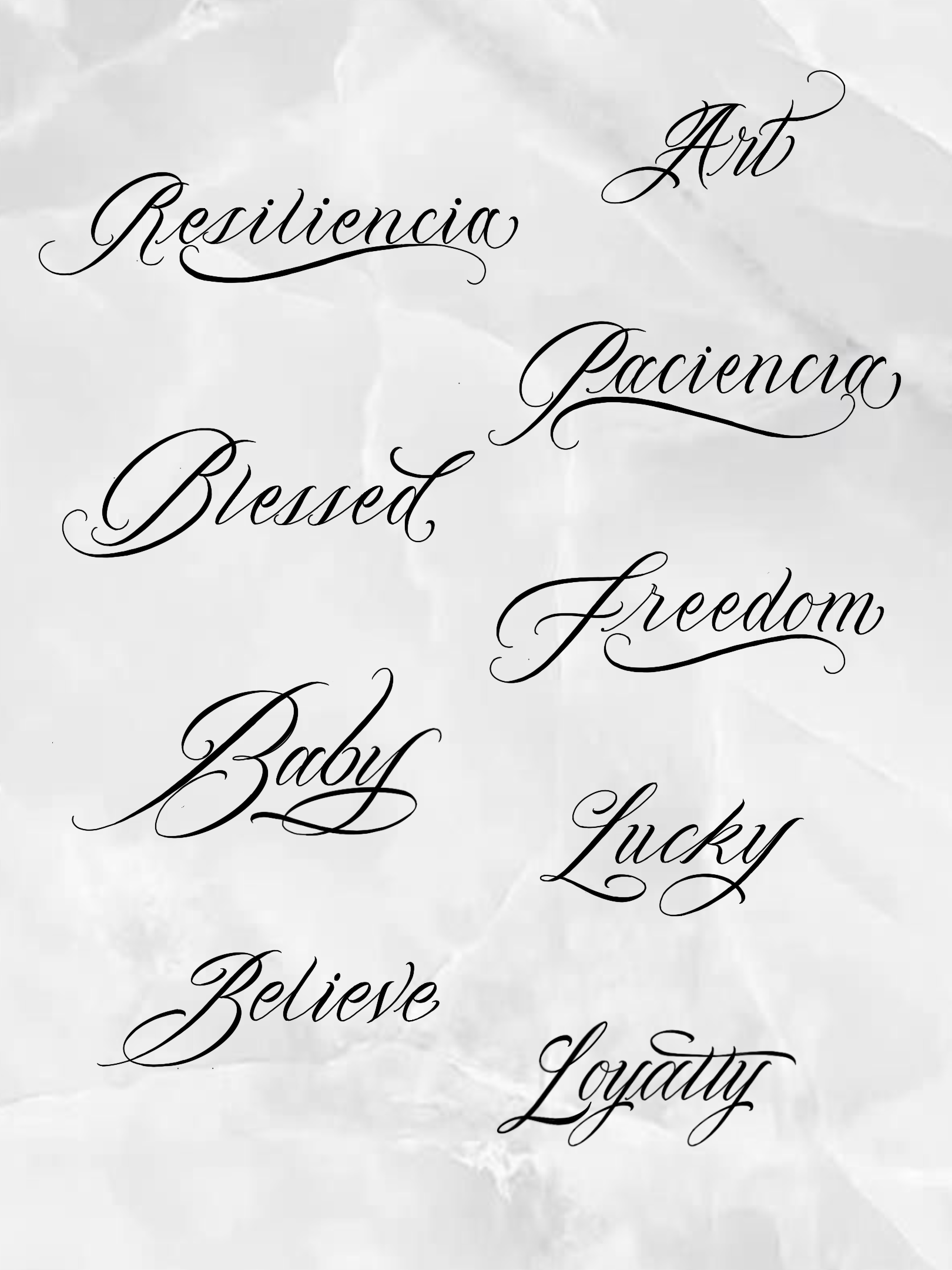 tattoo ideas lettering 0051