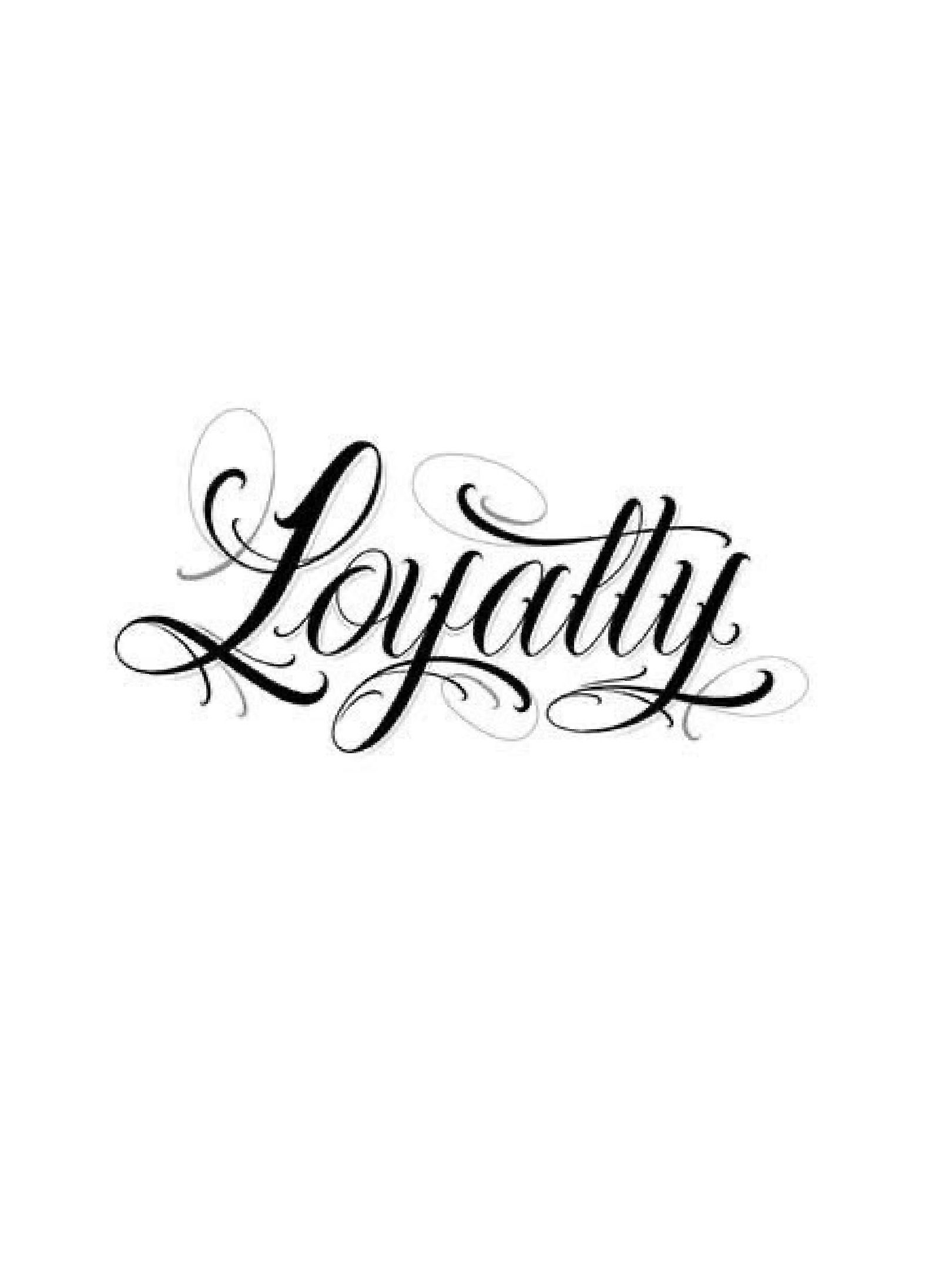 tattoo ideas loyalty 0071