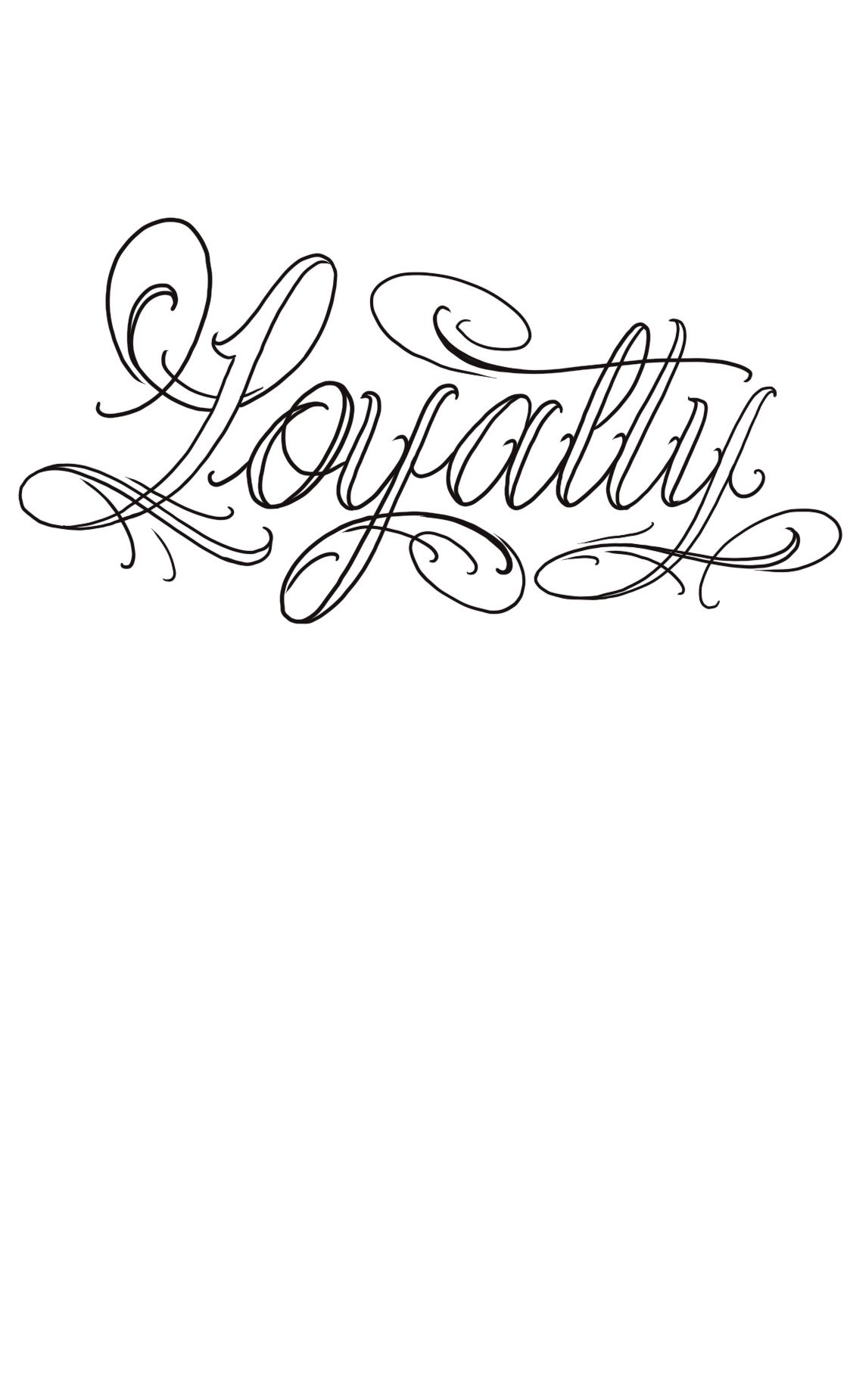 tattoo ideas loyalty 0082