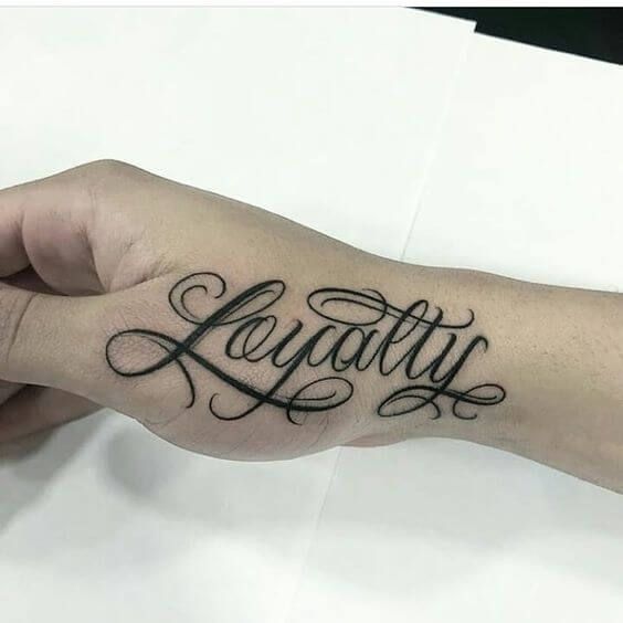 tattoo ideas loyalty 0099