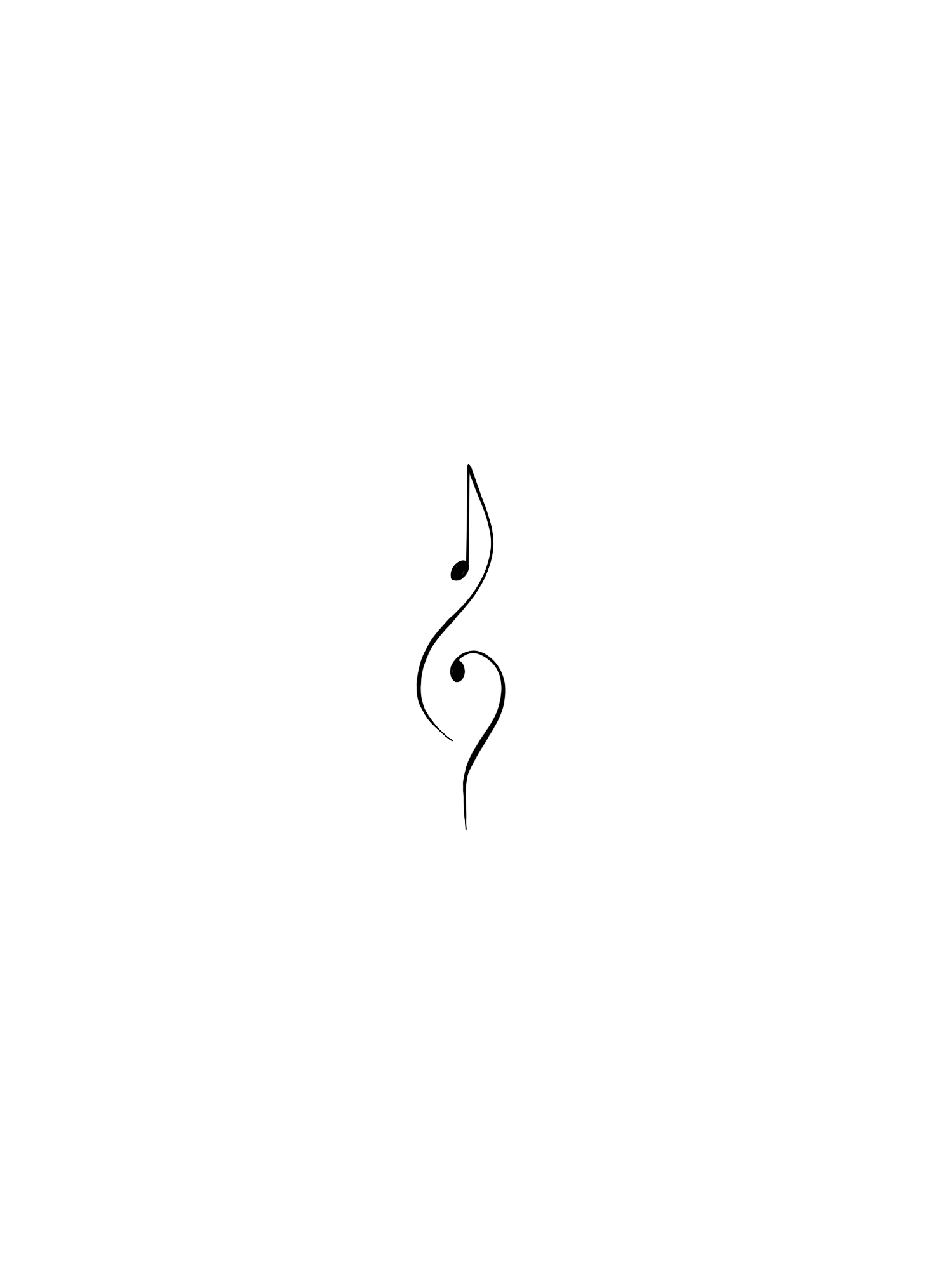 tattoo ideas music notes 0034