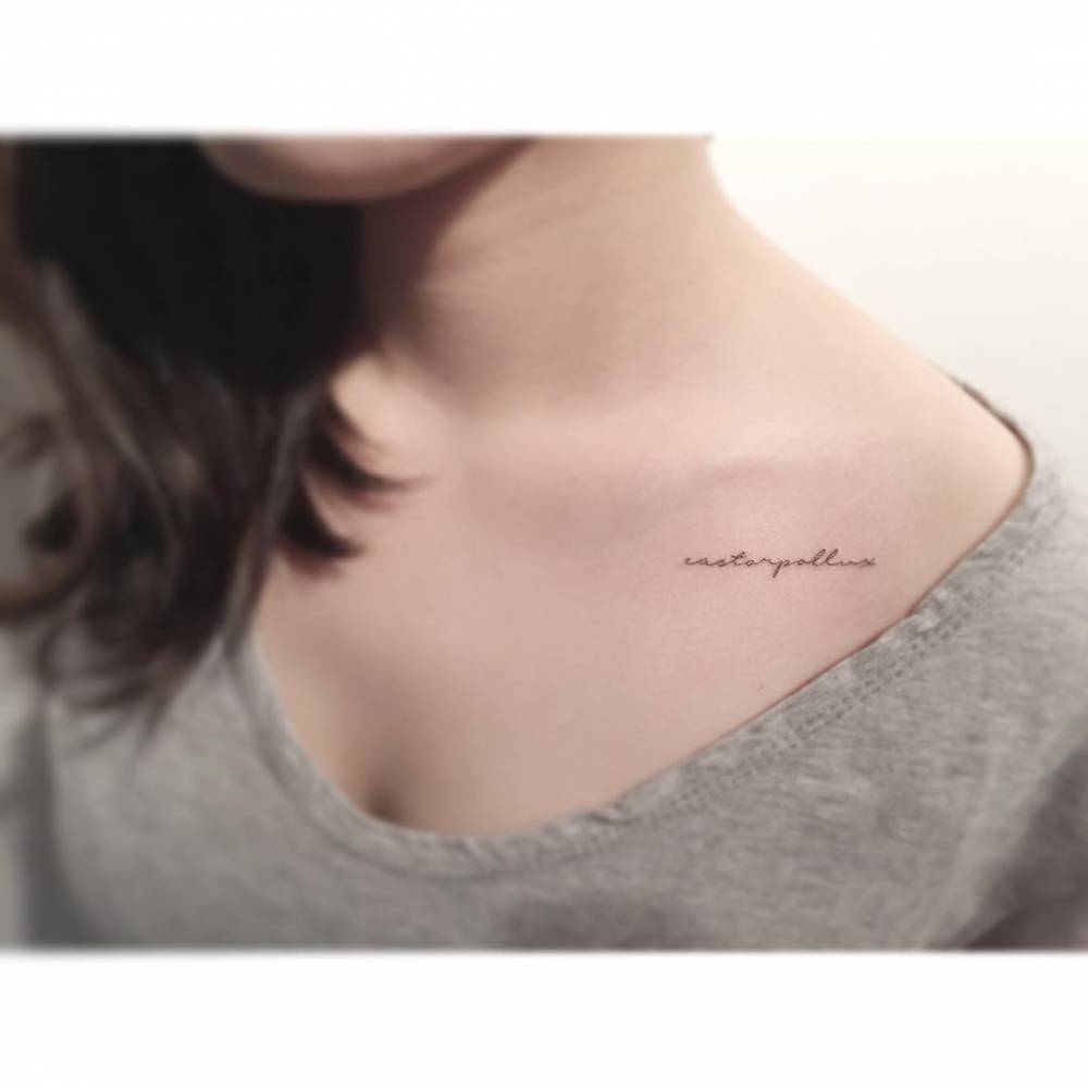 tattoo ideas on collar bone 0033