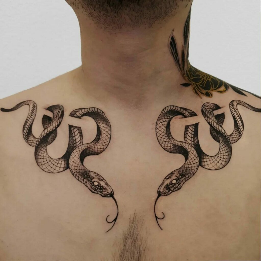 tattoo ideas on collar bone 0036