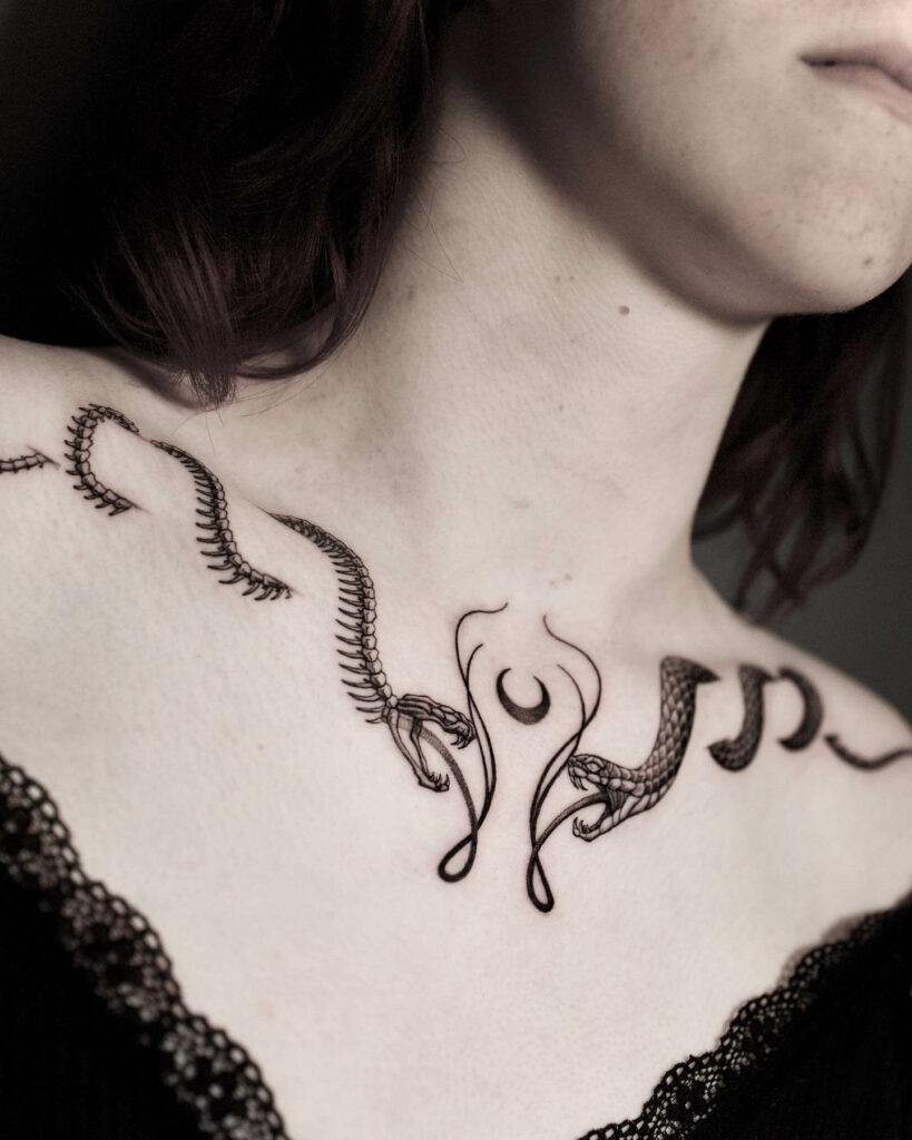 tattoo ideas on collar bone 0041