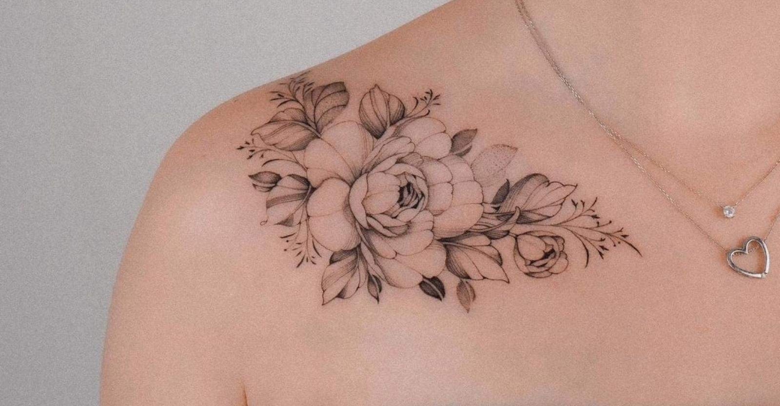 tattoo ideas on collar bone 0065