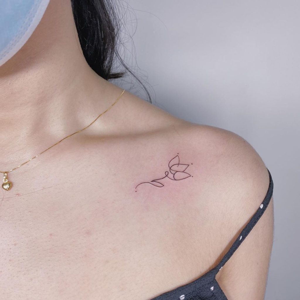 tattoo ideas on collar bone 0066