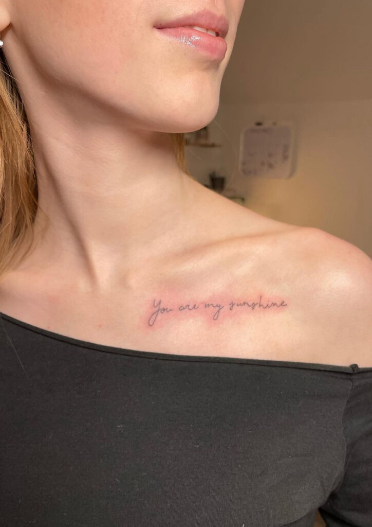 tattoo ideas on collar bone 0087