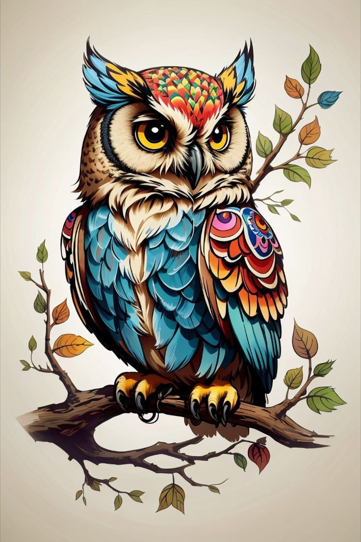 tattoo ideas owl 0010