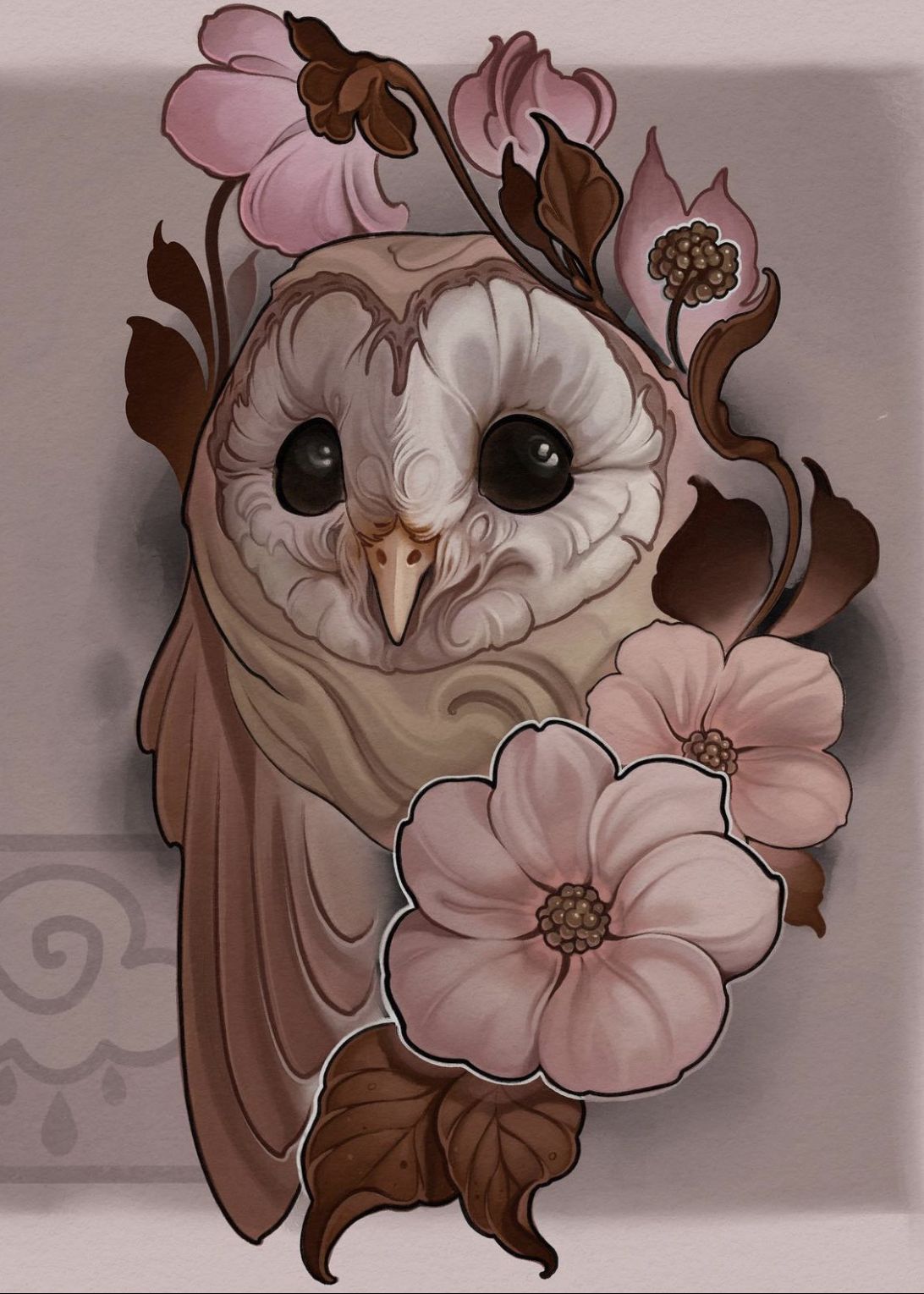 tattoo ideas owl 0064