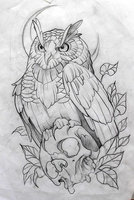 tattoo ideas owl 0094