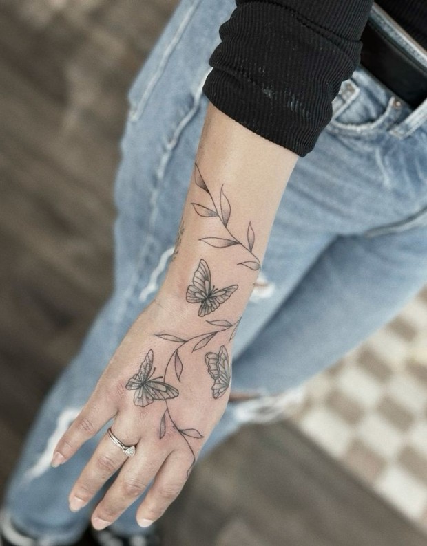 tattoo ideas vines 0068