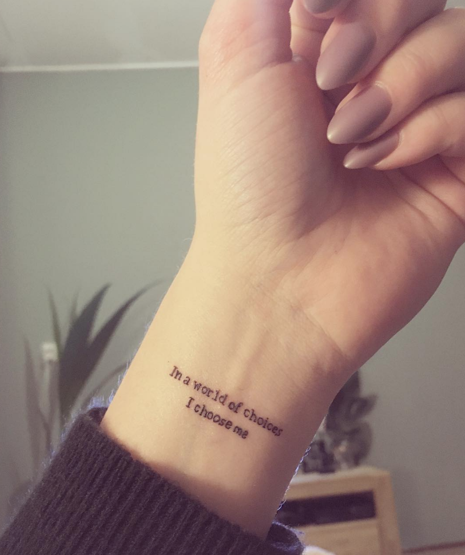 tattoo ideas with words 0048