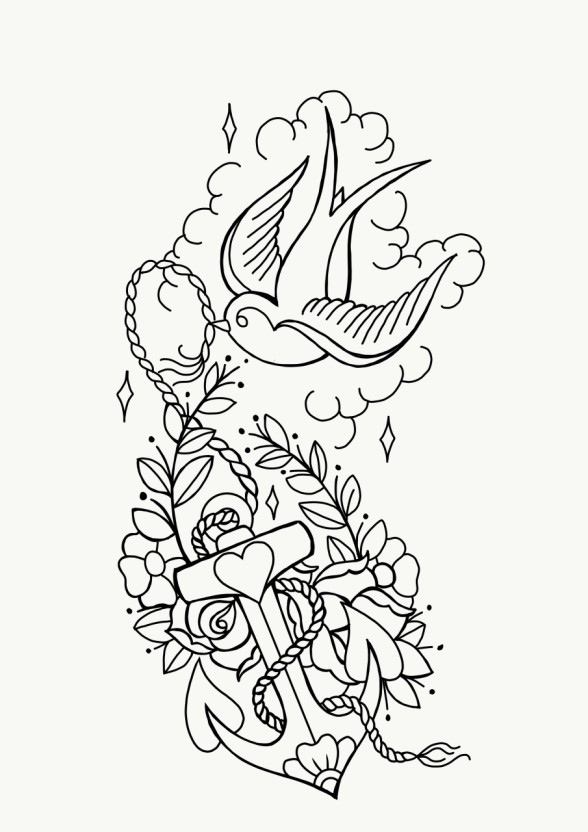 tattoo outline ideas 0041