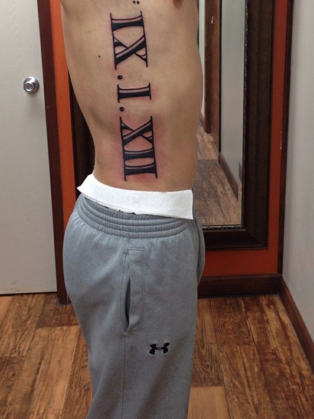 tattoo roman numerals ideas 0052