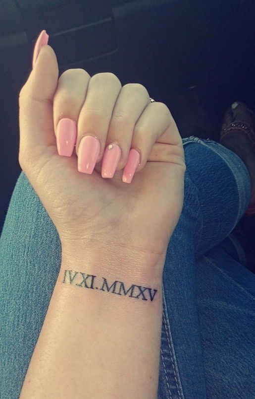 tattoo roman numerals ideas 0080