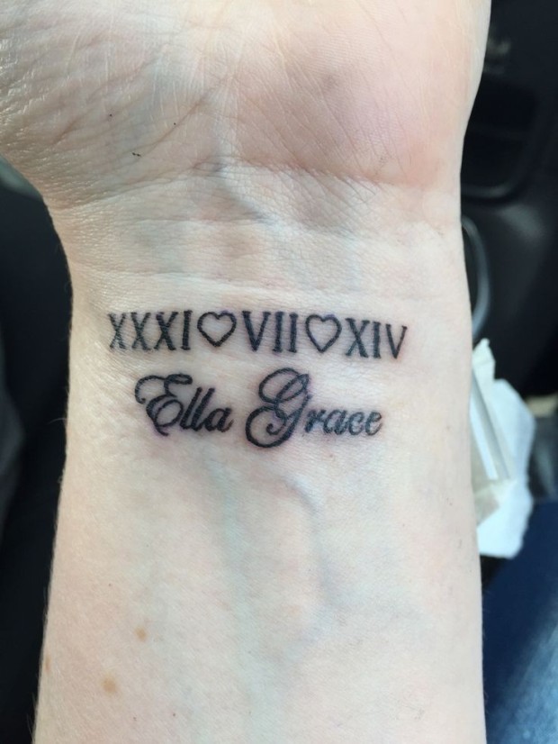 tattoo roman numerals ideas 0094