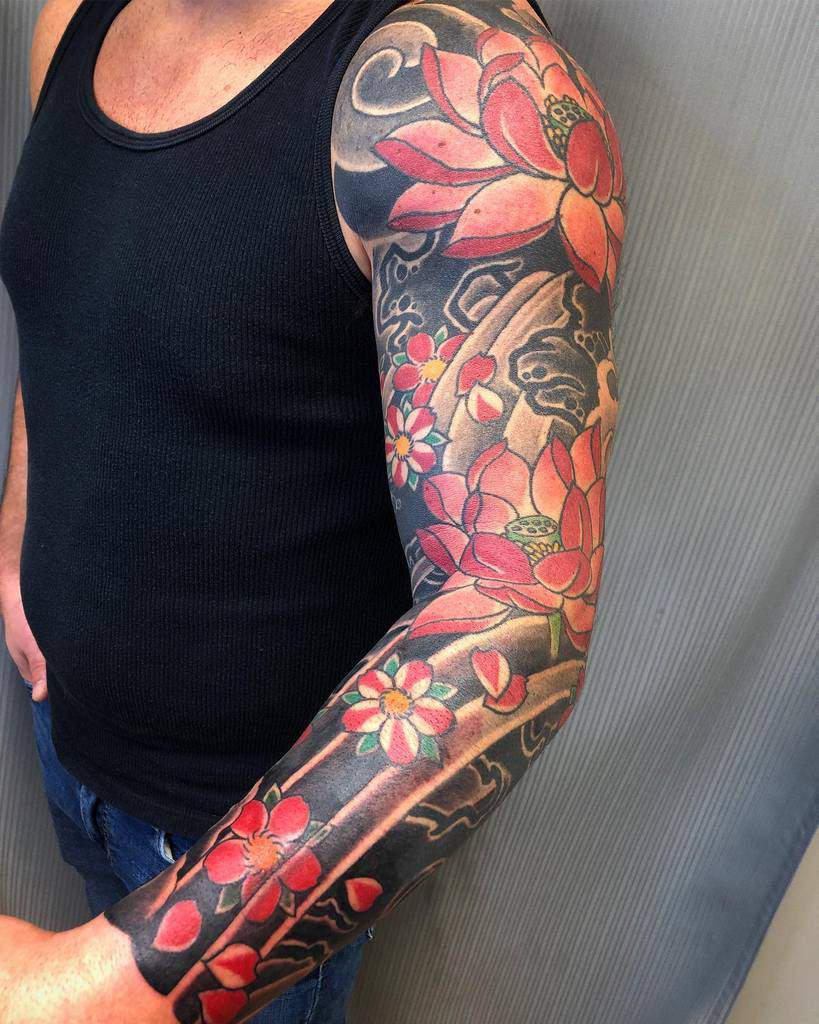 tattoo sleeve filler ideas 0053