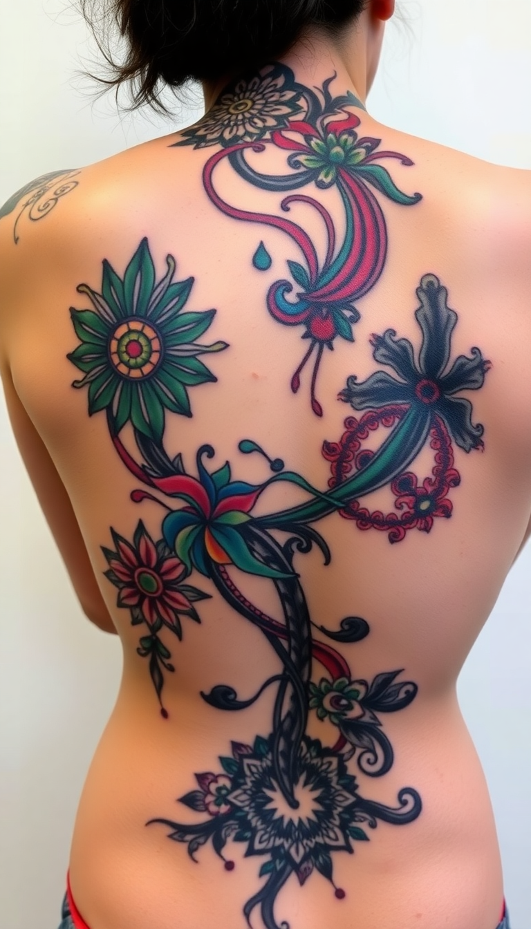 tattoo spine ideas 0034