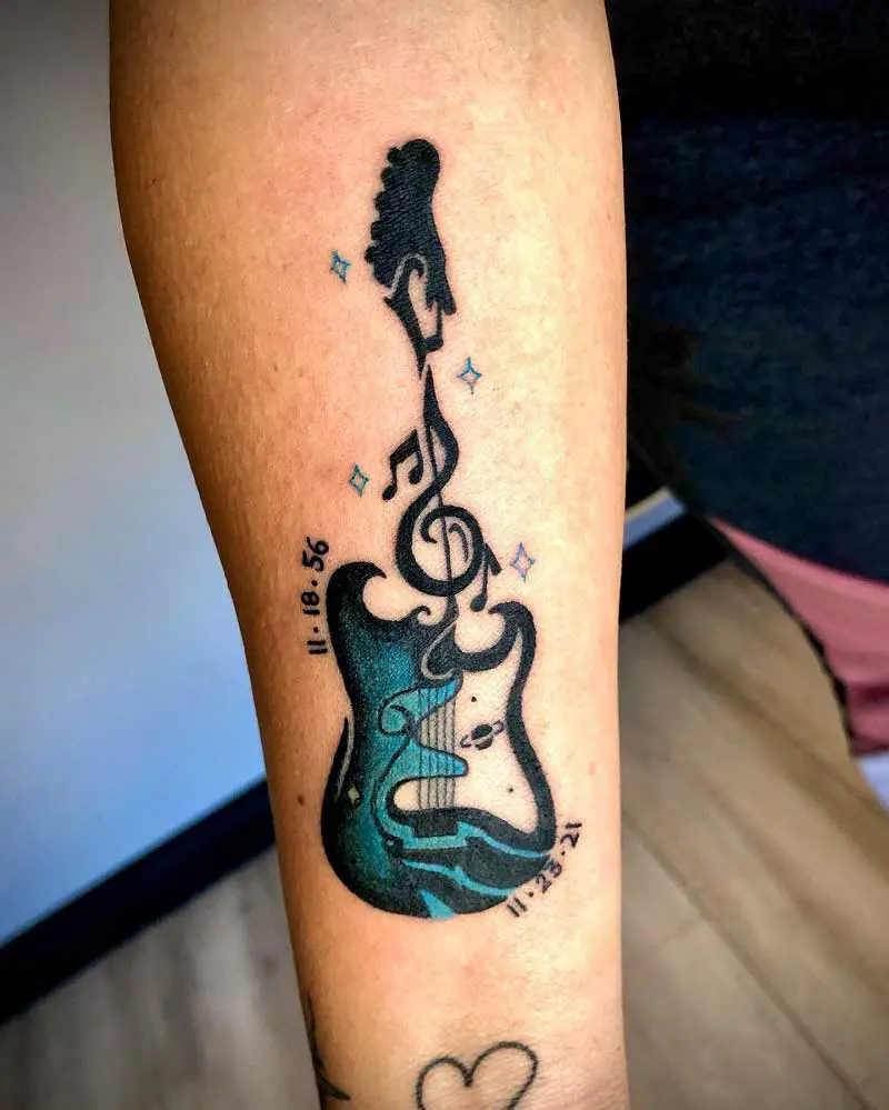 Tattoos for Music Lovers 0051