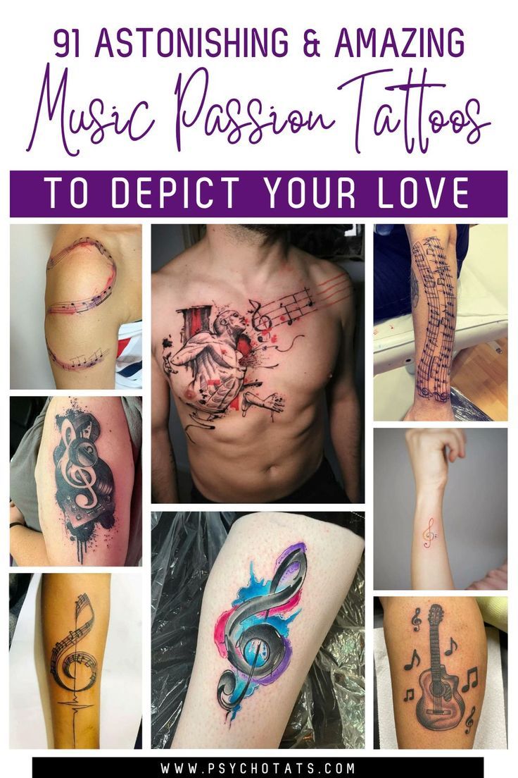 Tattoos for Music Lovers 0089