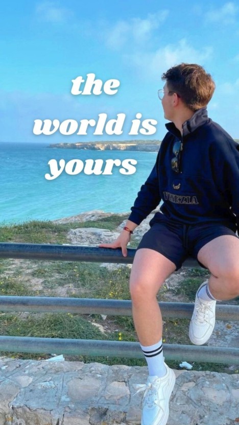 the world is yours themed small tattoo options.