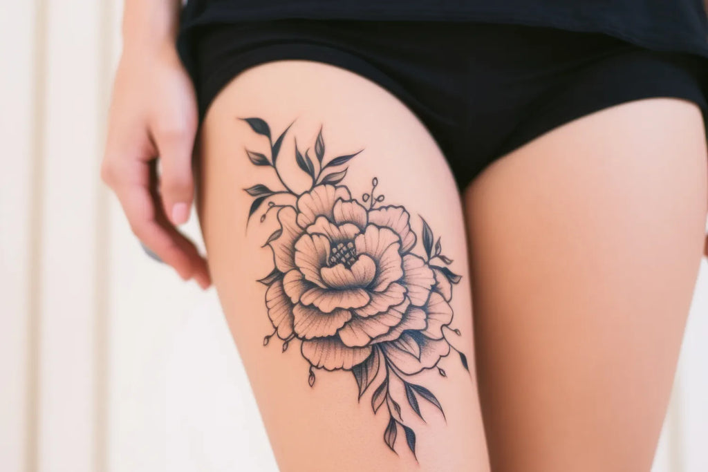 thigh tattoo ideas for women 0022