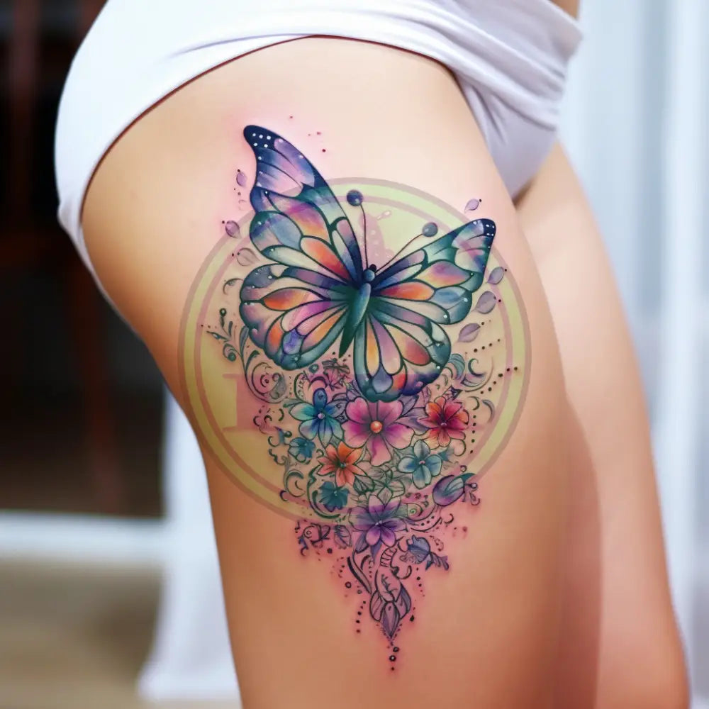 thigh tattoo ideas for women 0054