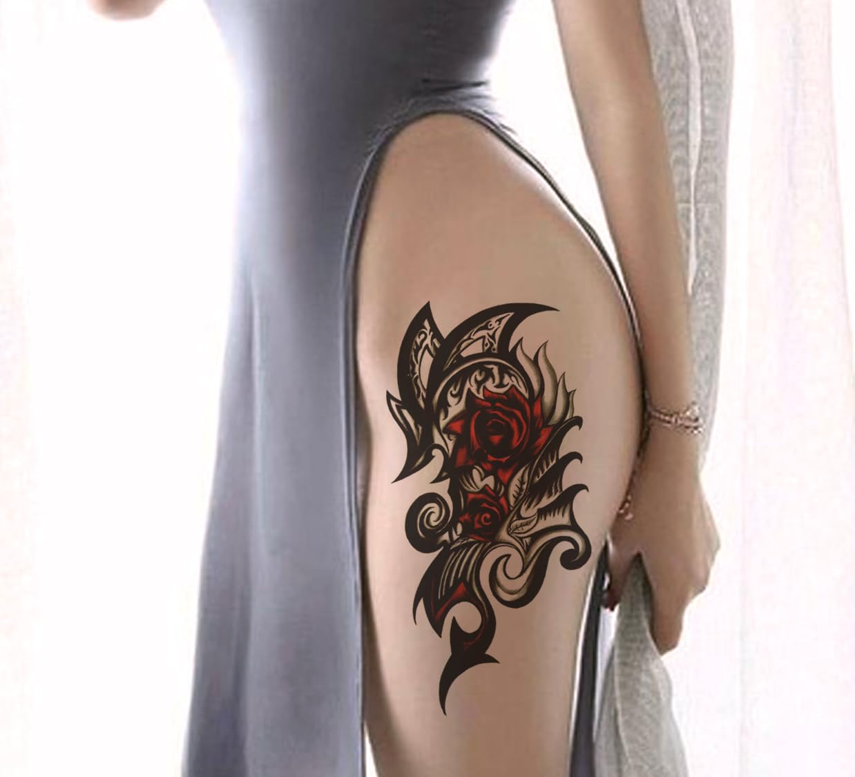 thigh tattoo ideas for women 0057