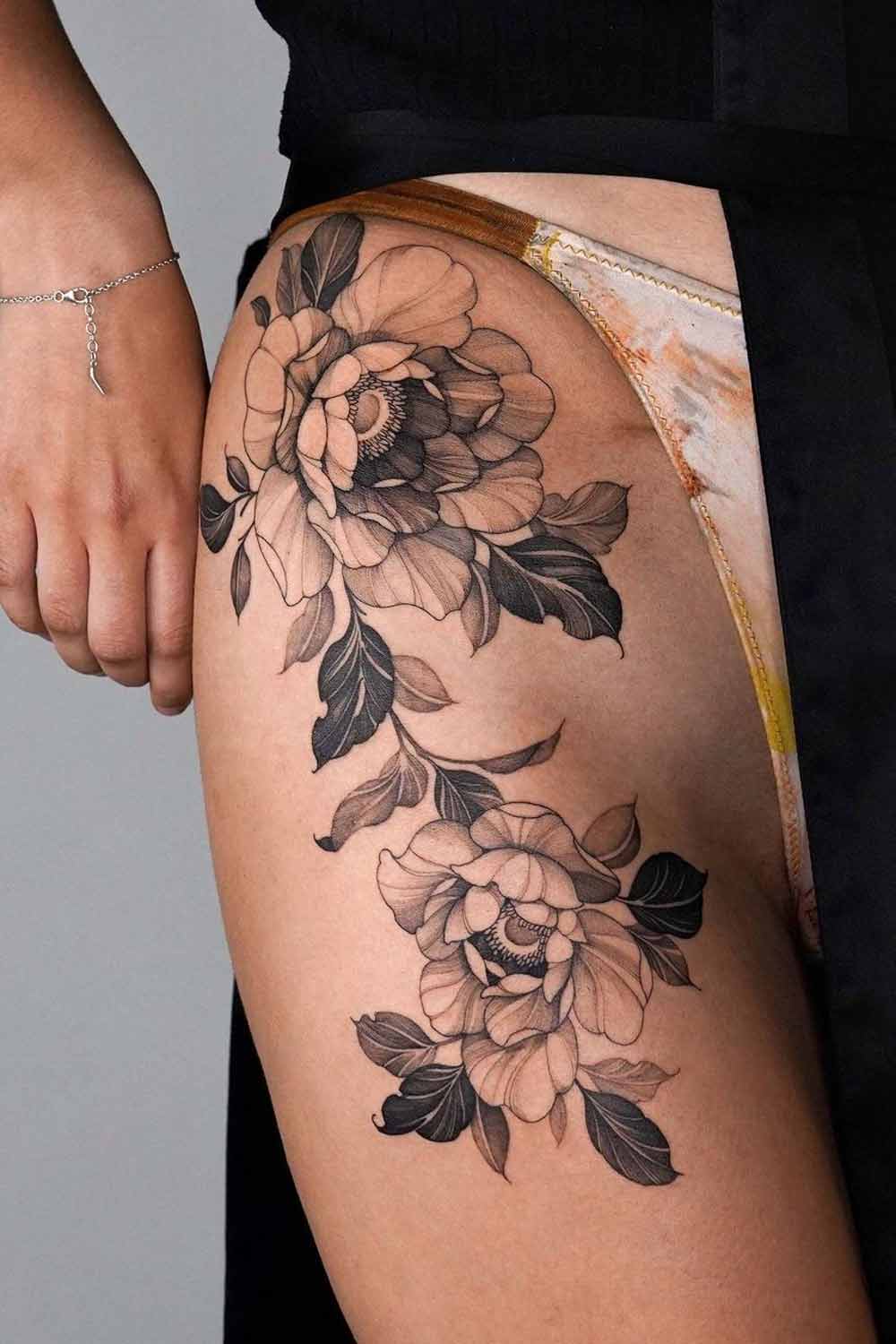 thigh tattoo ideas for women 0061