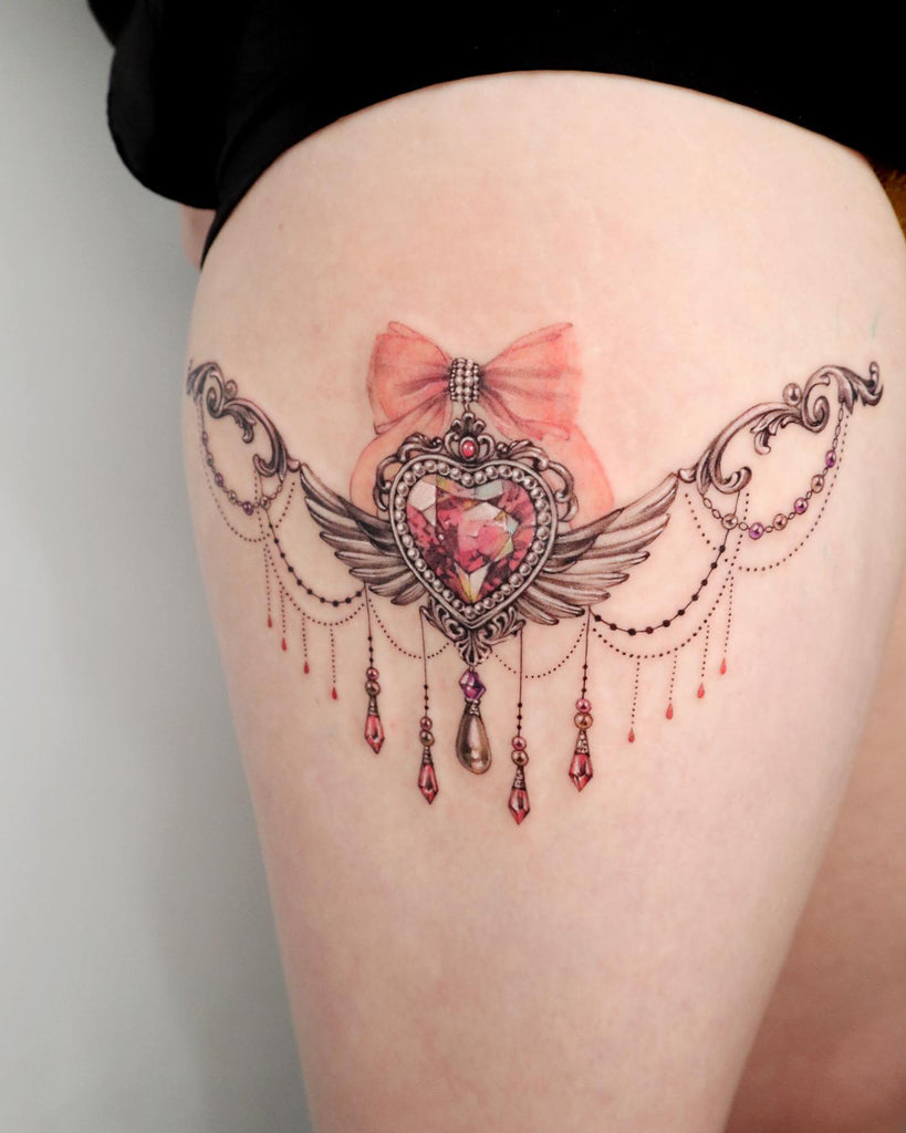 thigh tattoo ideas 0018