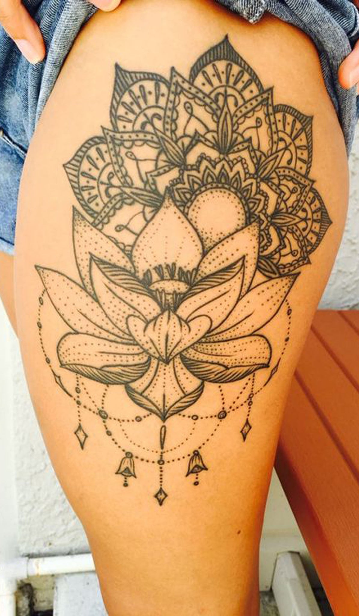 thigh tattoo ideas 0026