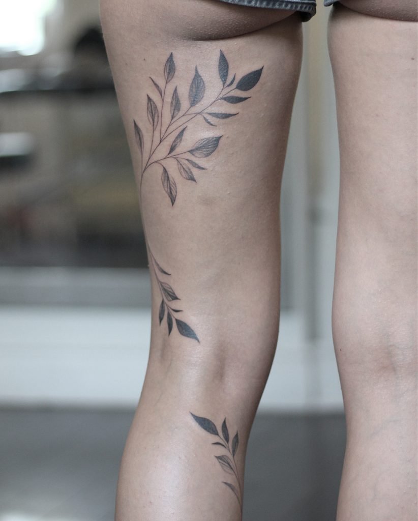 thigh tattoo ideas 0039