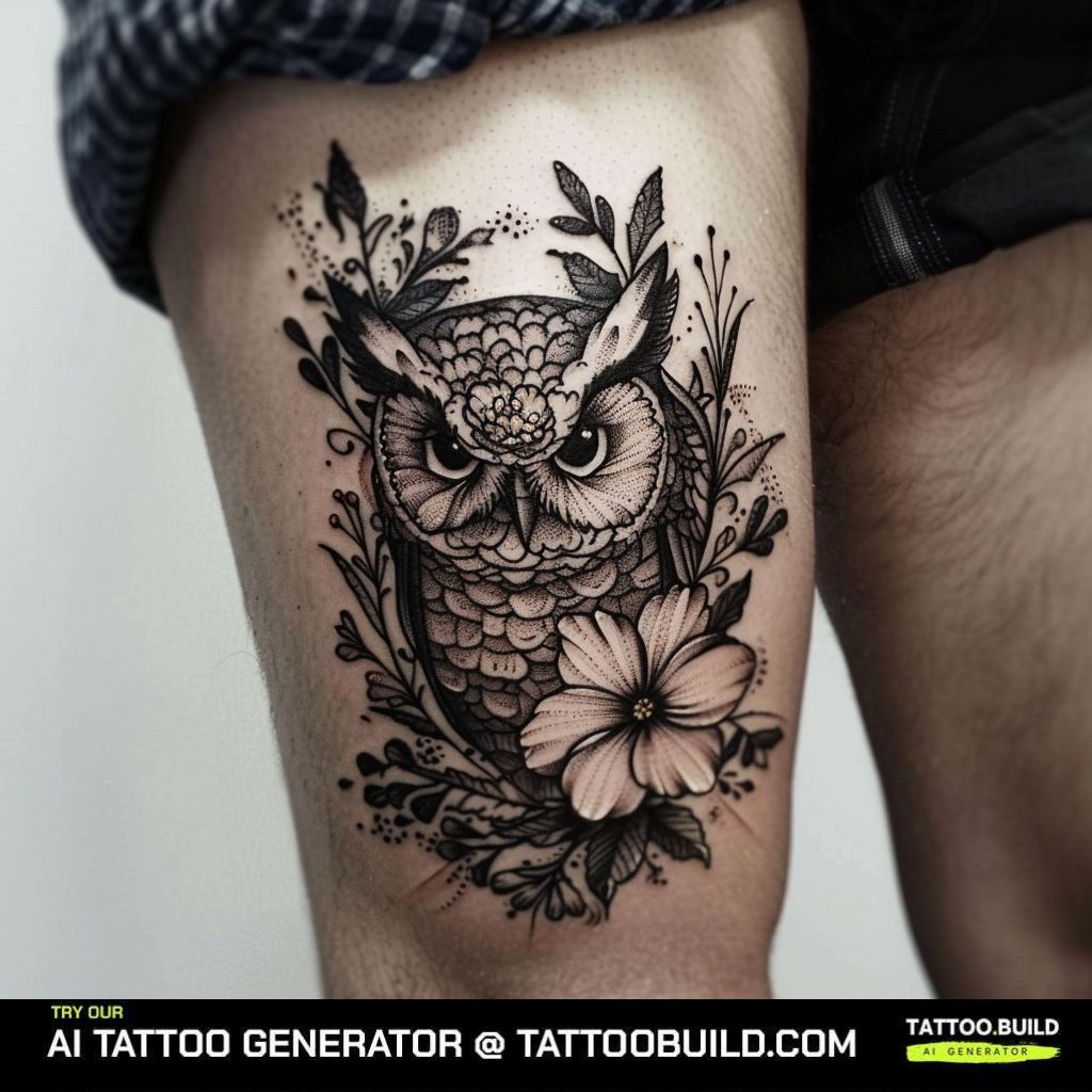 thigh tattoo ideas 0076