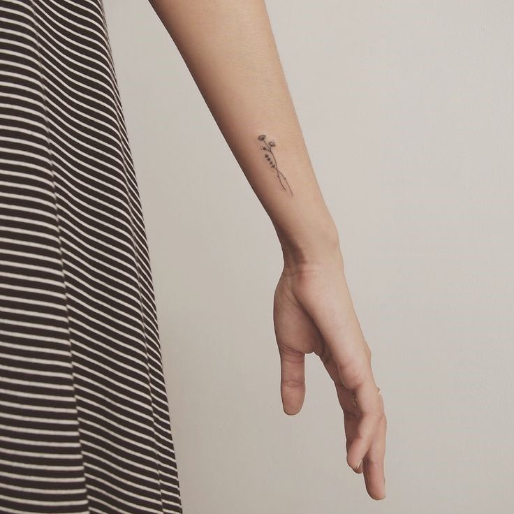 thoughtful small arm tattoo placement suggestions