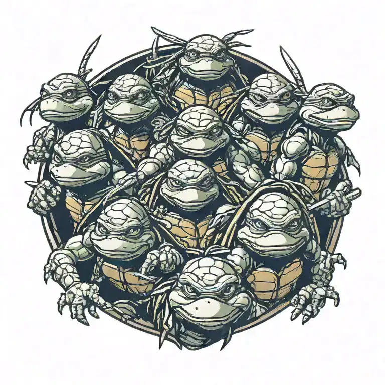 tmnt tattoo ideas 0041