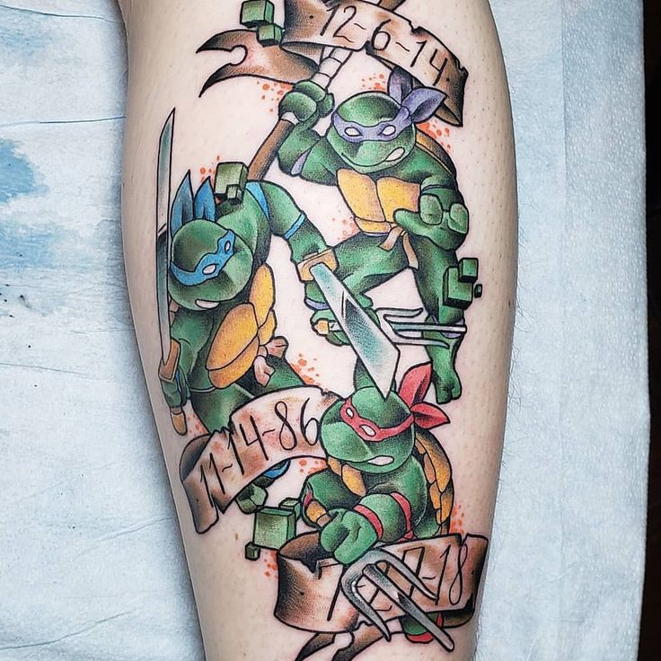 tmnt tattoo ideas 0062