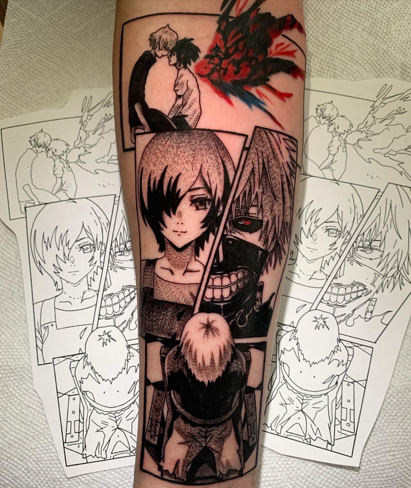 Tokyo ghoul tattoo ideas 0036